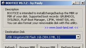 Stvaranje USB flash pogona za podizanje sustava za Windows XP winsetupfromusb 1