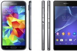 Samsung Galaxy S5 vs Sony Xperia Z2: столкновение флагманов Сравнение samsung s5 и sony xperia z2